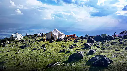 The second camp of Mount Ararat 4165