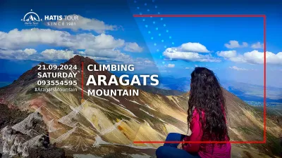 Climbing Mount Aragats